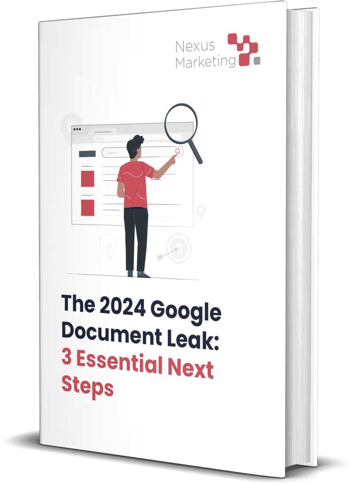 Cover of Nexus Marketing's guide to the 2024 Google Leak